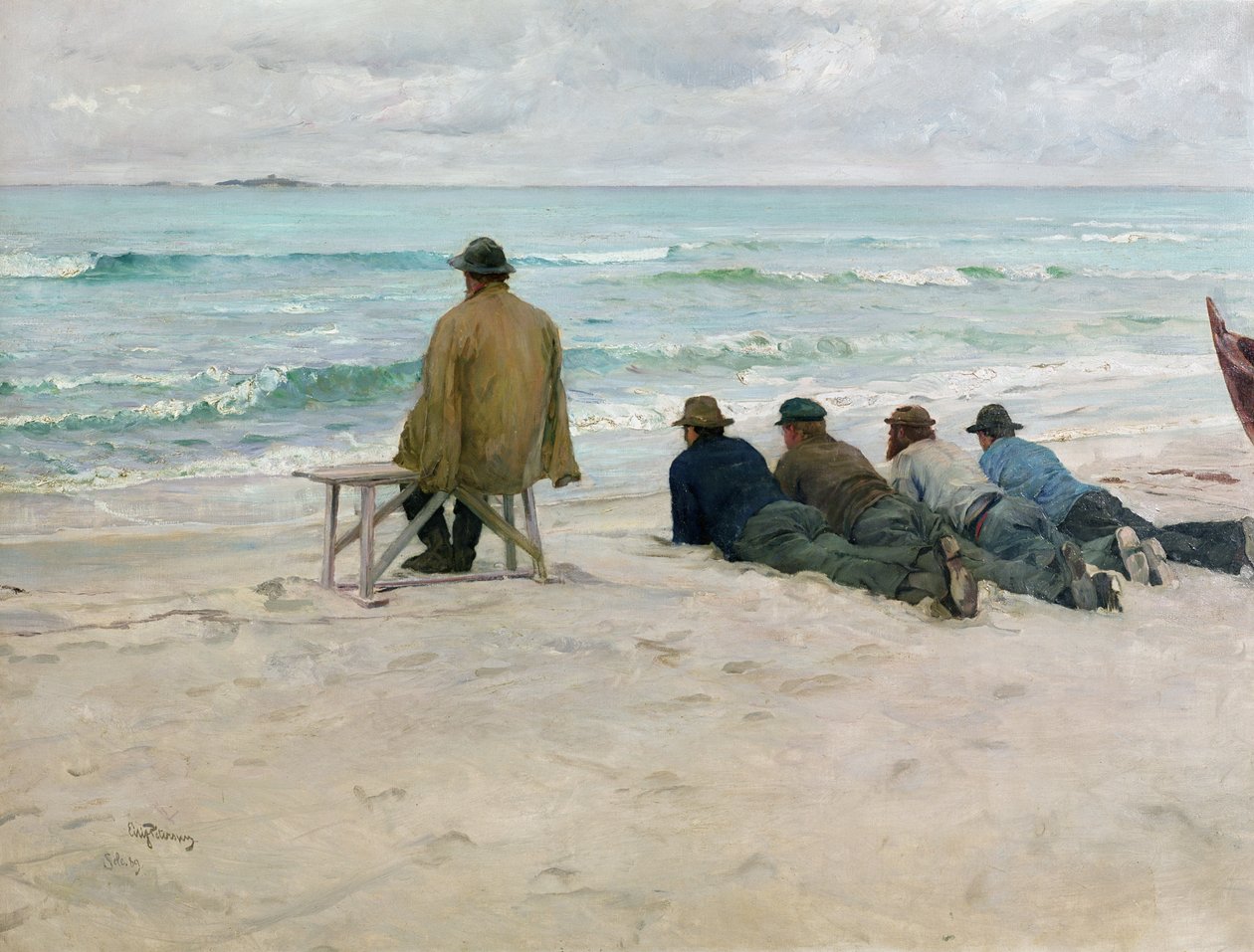 Kellossa tekijältä Hjalmer Eilif Emanuel Peterssen