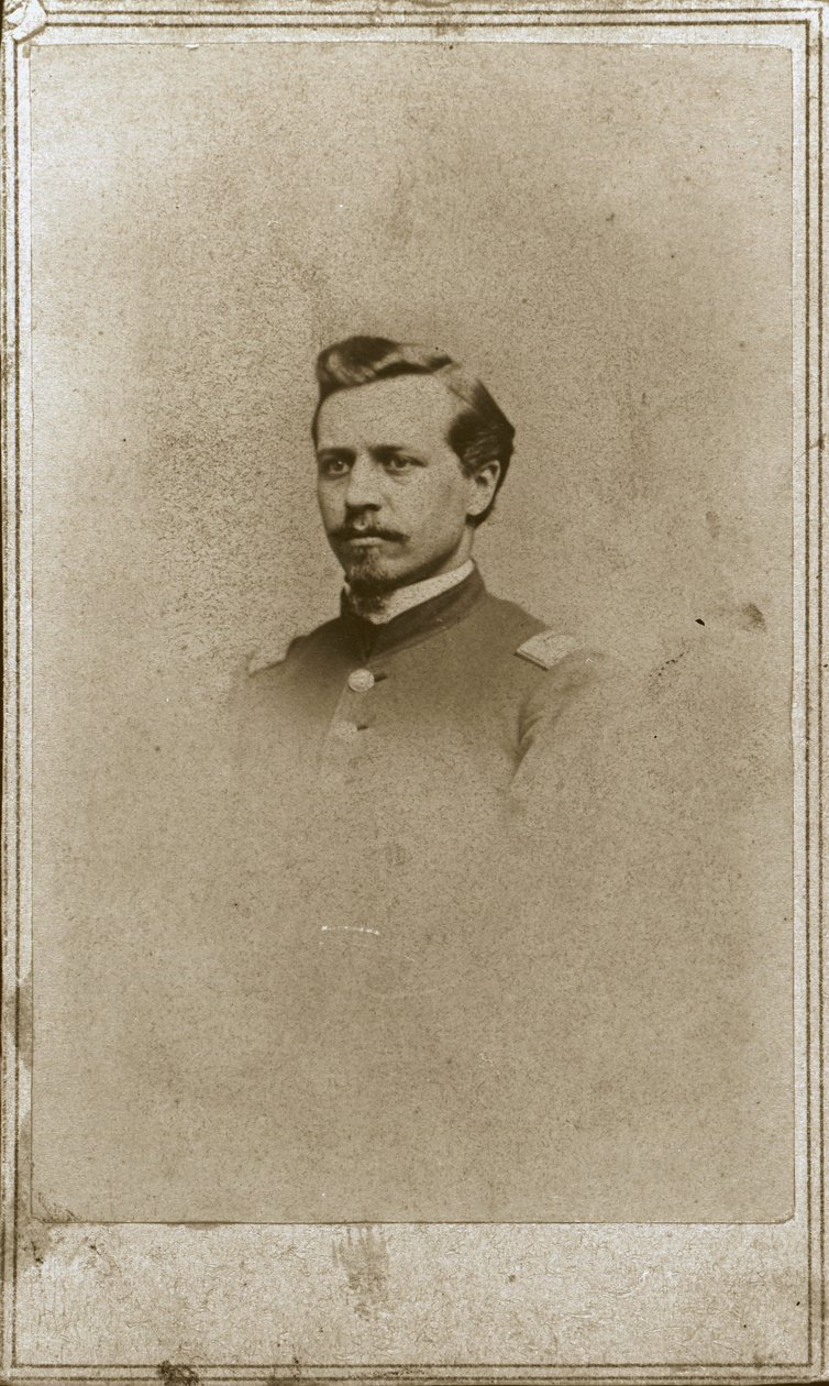 Otto Lademann. (Kapteeni, yritys F, kolmas Missourin vapaaehtoinen jalkaväki) tekijältä Holke and Benecke
