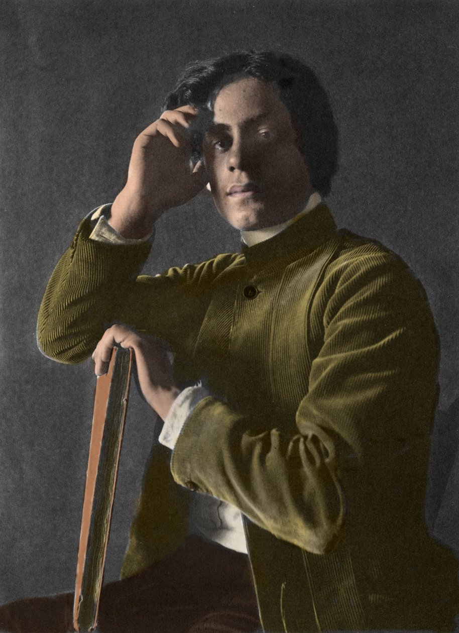Gibran Khalil Gibranin muotokuva - 1833-1931 - valokuva F. Holland Day (1864-1933) - tekijältä Holland Fred Day