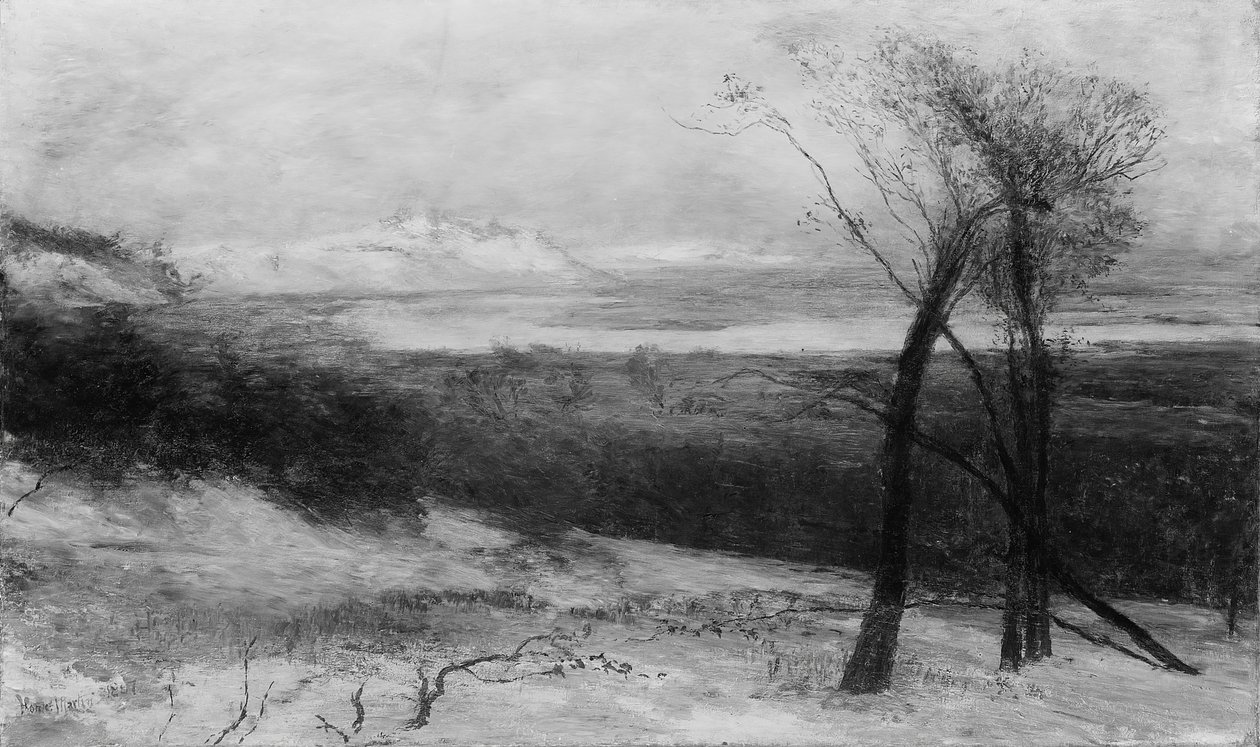Behind Dunes, Lake Ontario, 1883-87. tekijältä Homer Dodge Martin