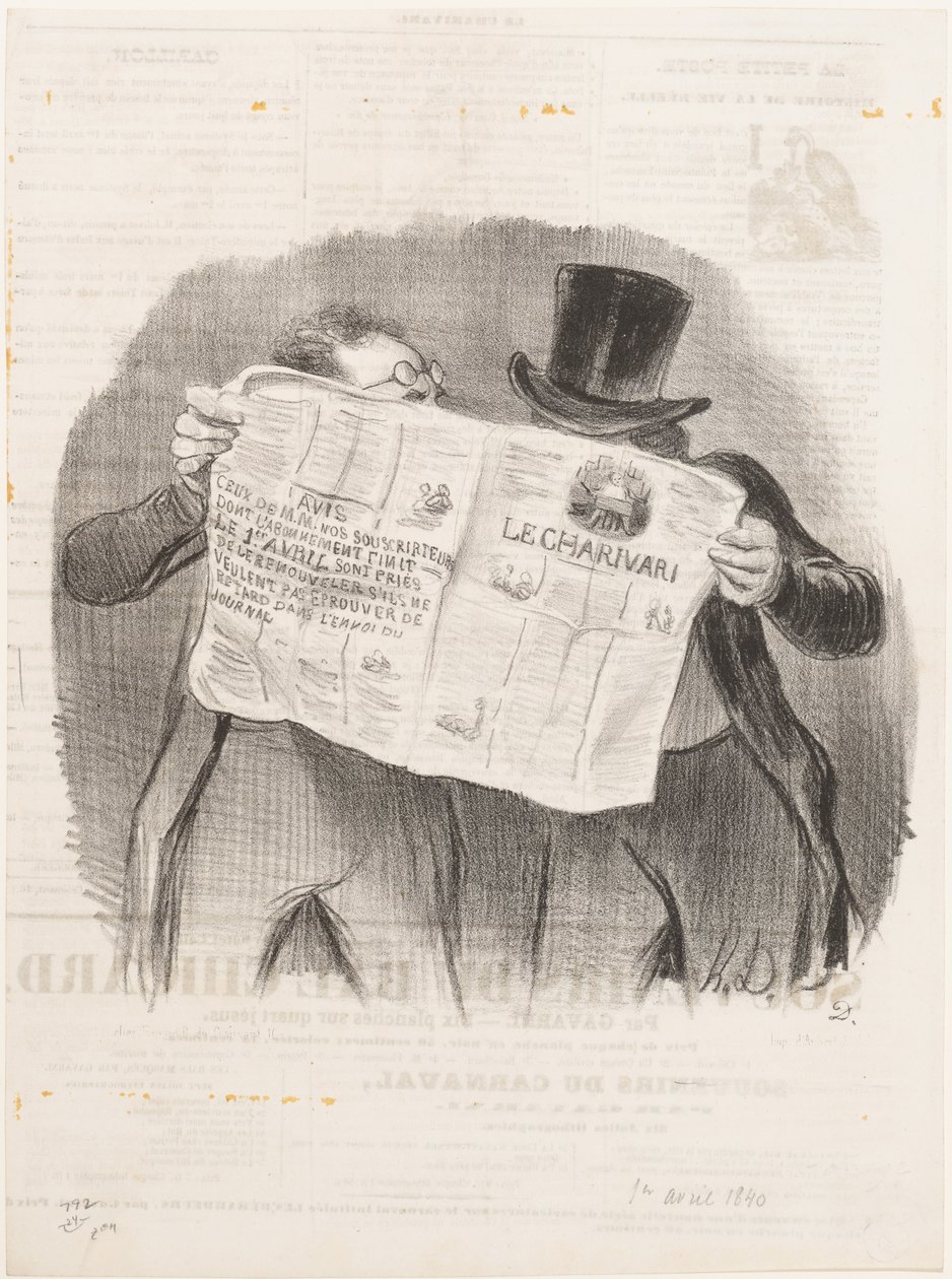 Neuvoja tilaajille tekijältä Honoré Daumier