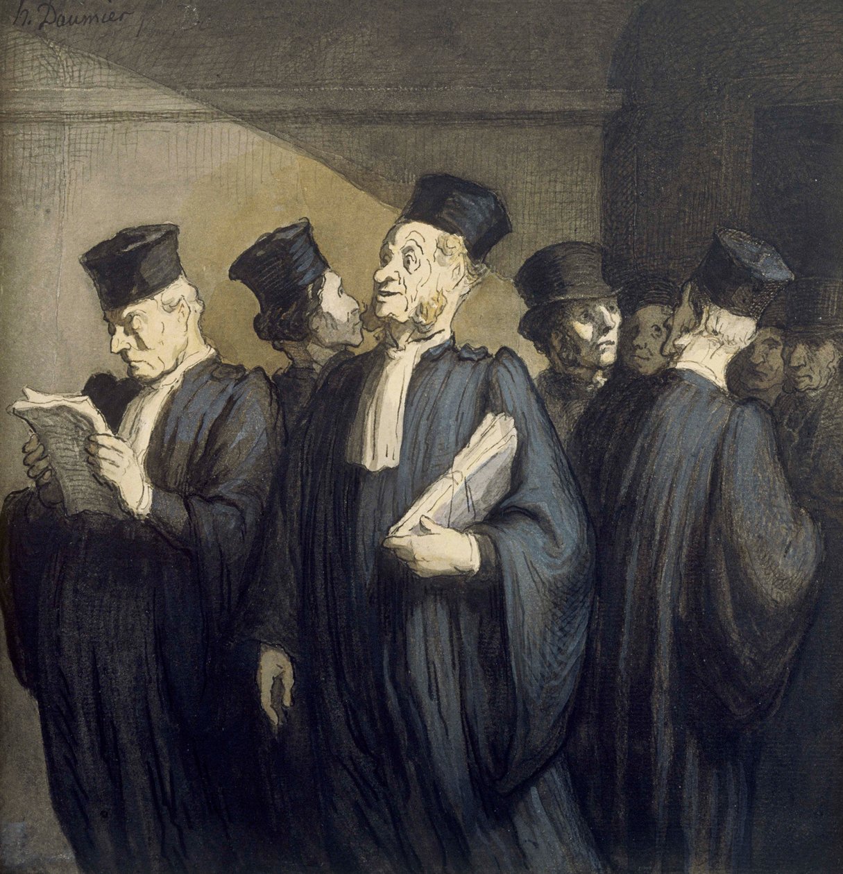 Ennen kuulemista tekijältä Honoré Daumier
