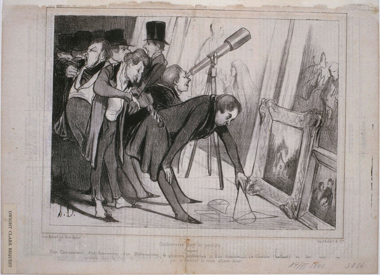Célèbre Jury de Peinture tekijältä Honoré Daumier