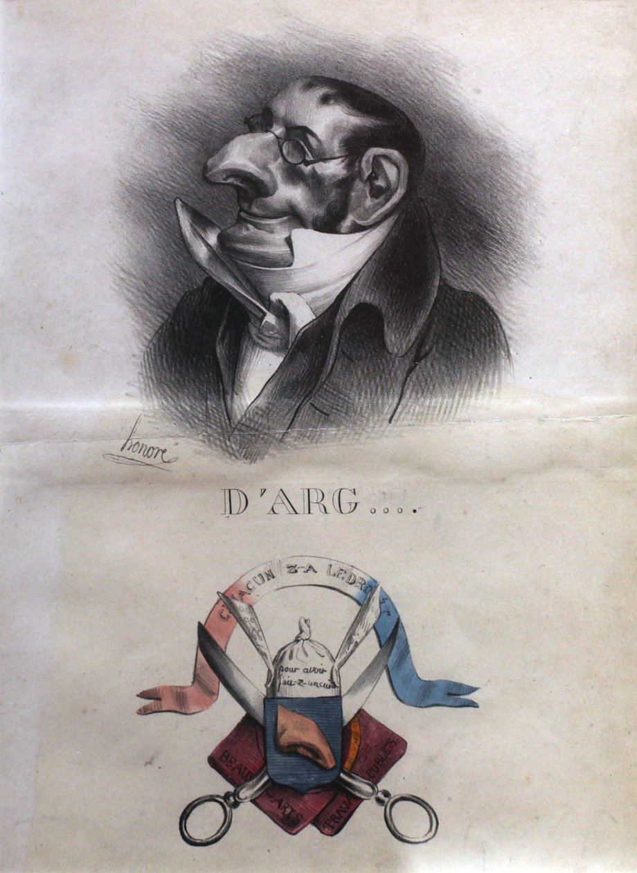 DArg ... tekijältä Honoré Daumier