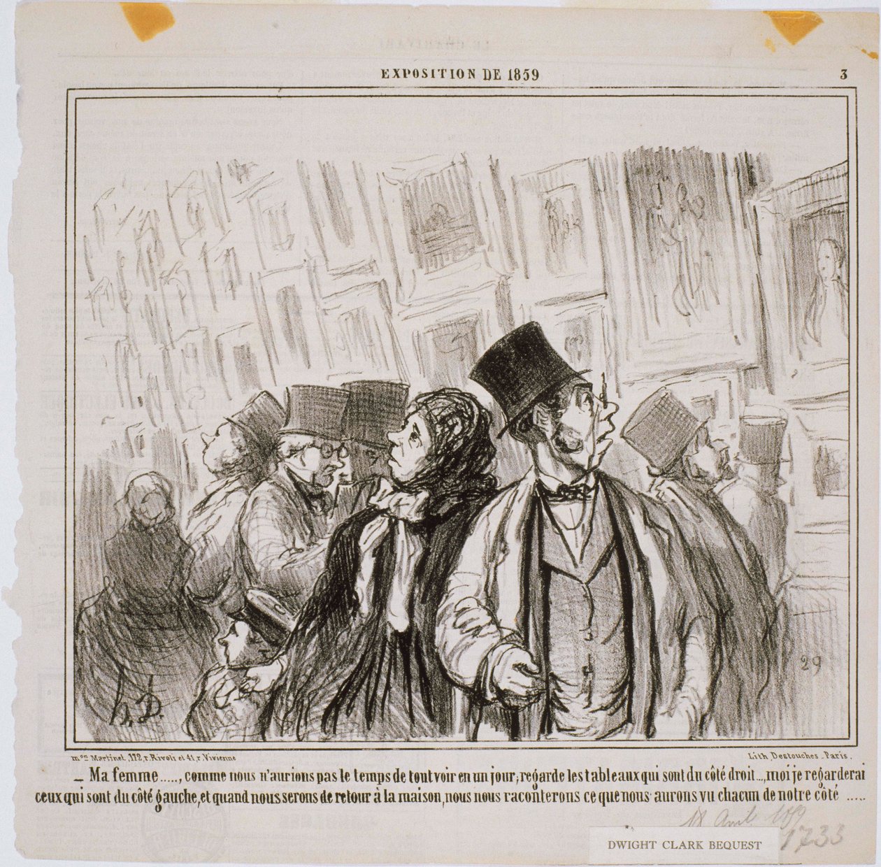 Exposition de 1859- Ma Femme… Comme nous naurions pas ... tekijältä Honoré Daumier