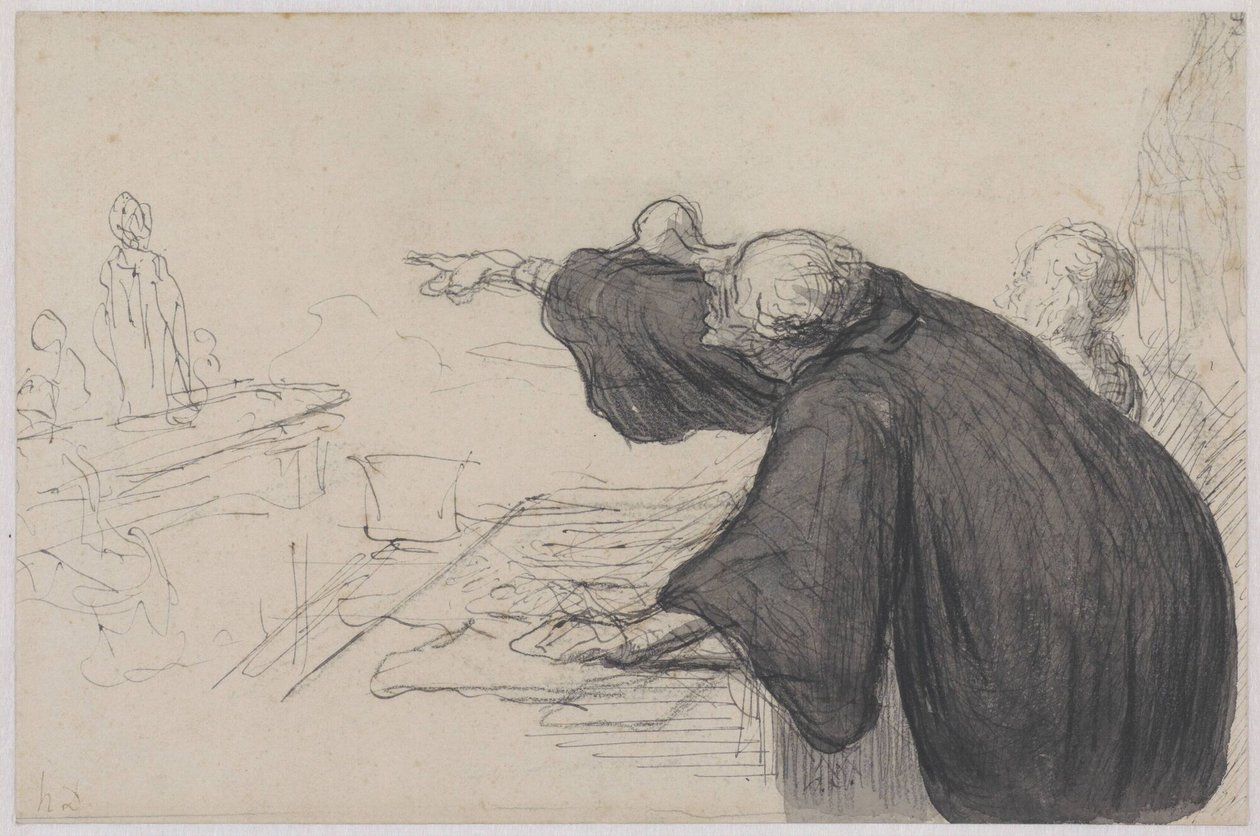 Largument descif tekijältä Honoré Daumier
