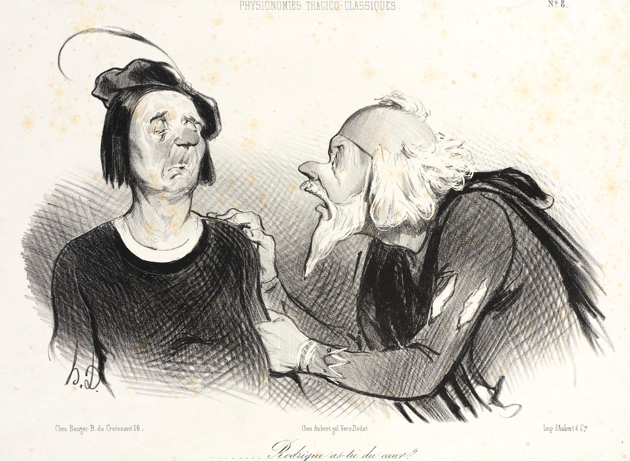 ... Rodrigue as-tu du coeur ... tekijältä Honoré Daumier