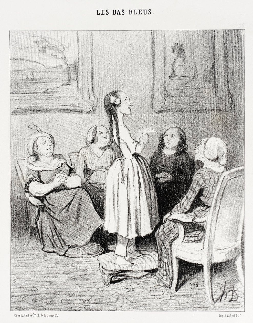 ... dussent-ils me maudire tekijältä Honoré Daumier