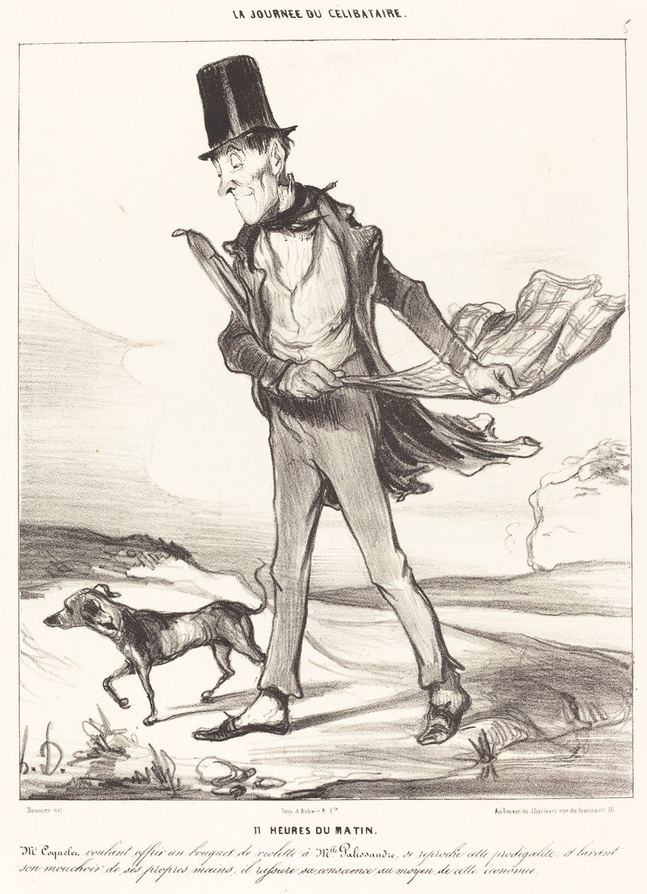 klo 11 tekijältä Honoré Daumier