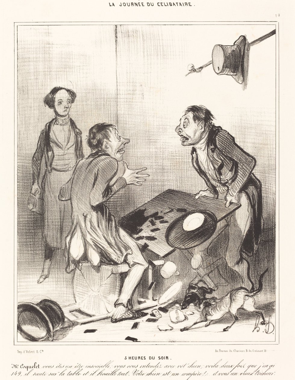 klo 17. tekijältä Honoré Daumier