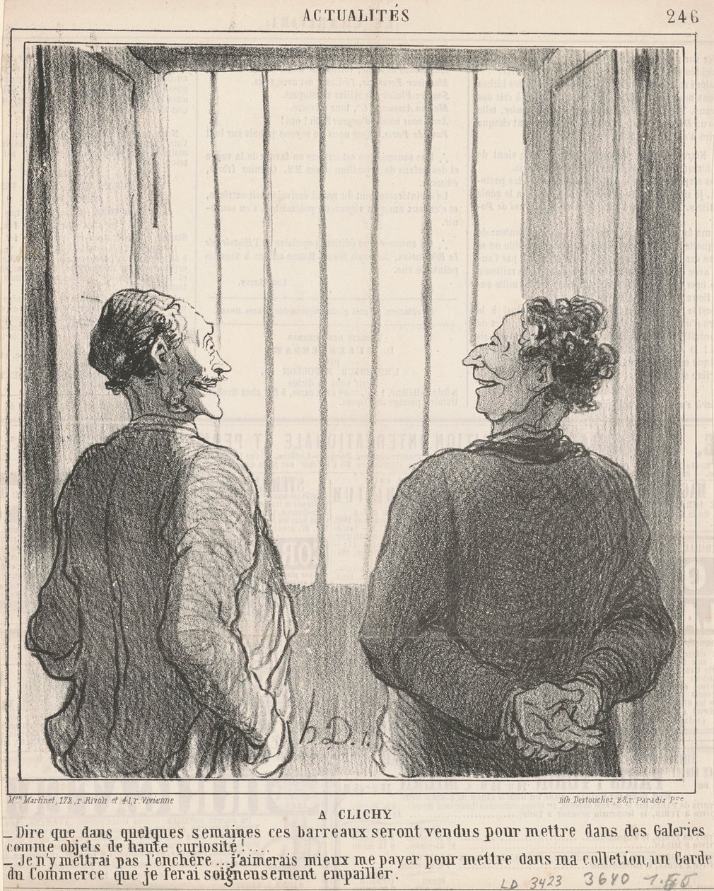 Klisee tekijältä Honoré Daumier
