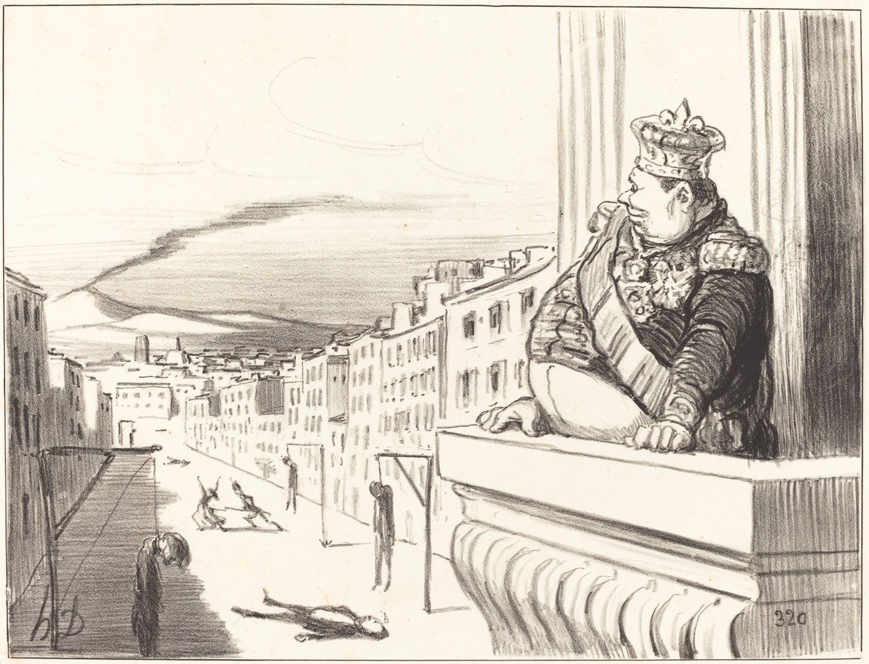 Napolissa - Kuninkaat parhaat... (2. levy) tekijältä Honoré Daumier