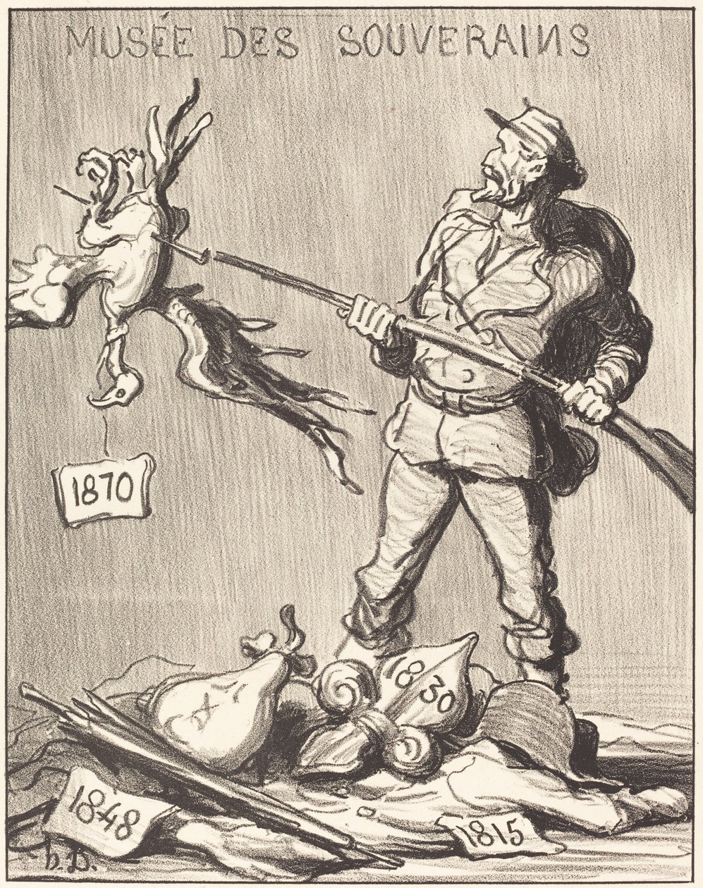 Kuka seuraavaksi? tekijältä Honoré Daumier