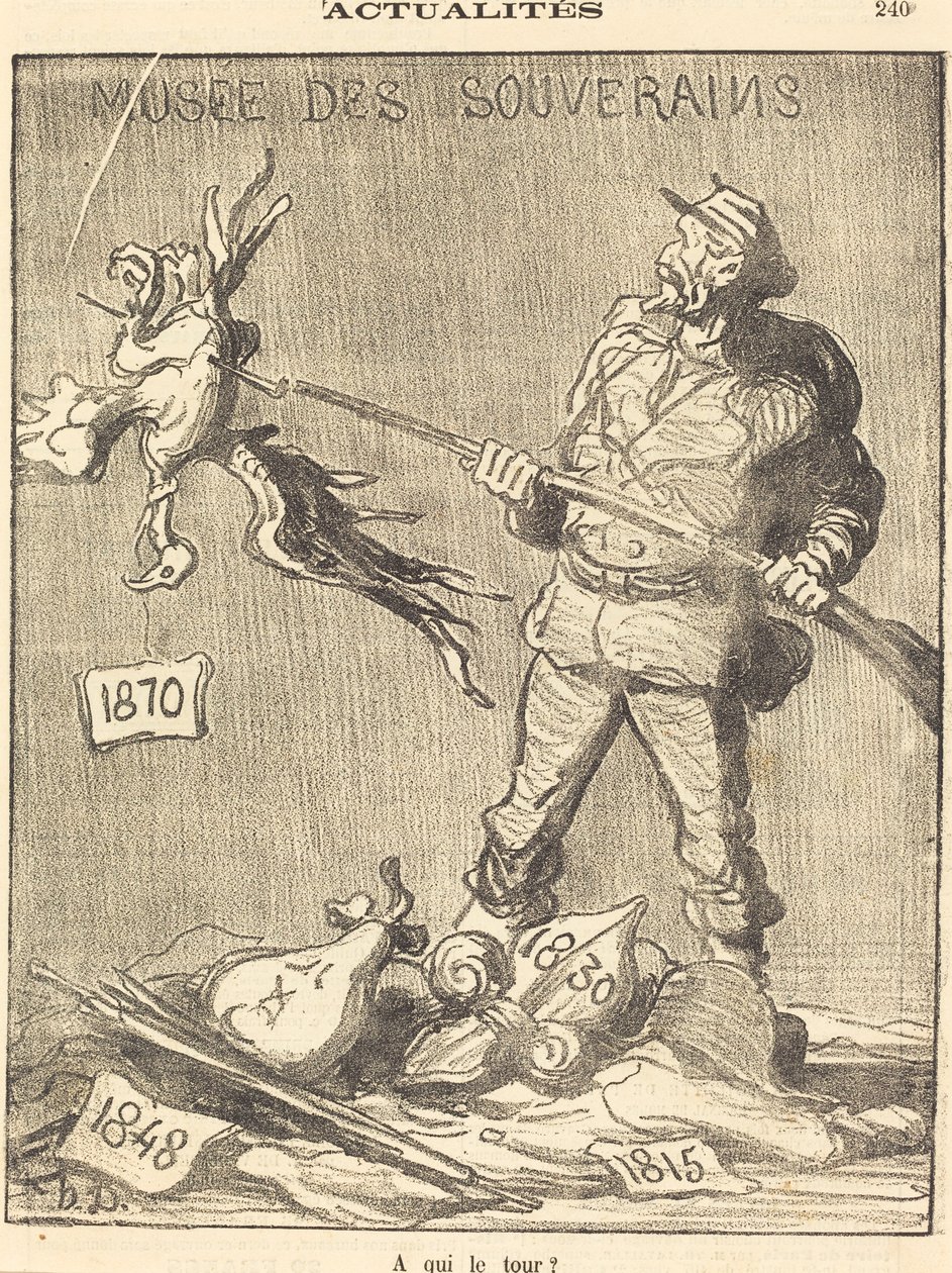 Kuka seuraavaksi? tekijältä Honoré Daumier