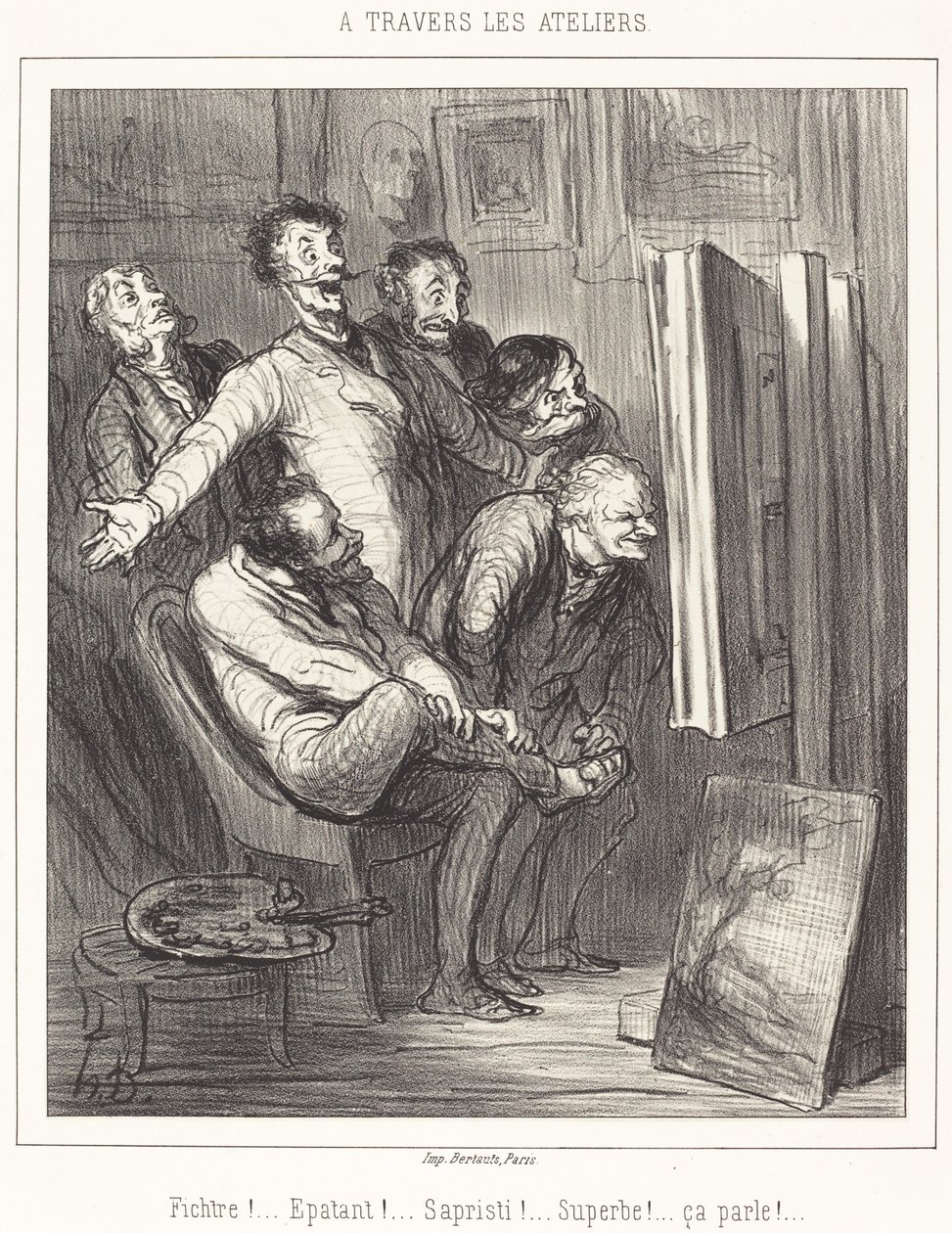 Työpajojen kautta tekijältä Honoré Daumier