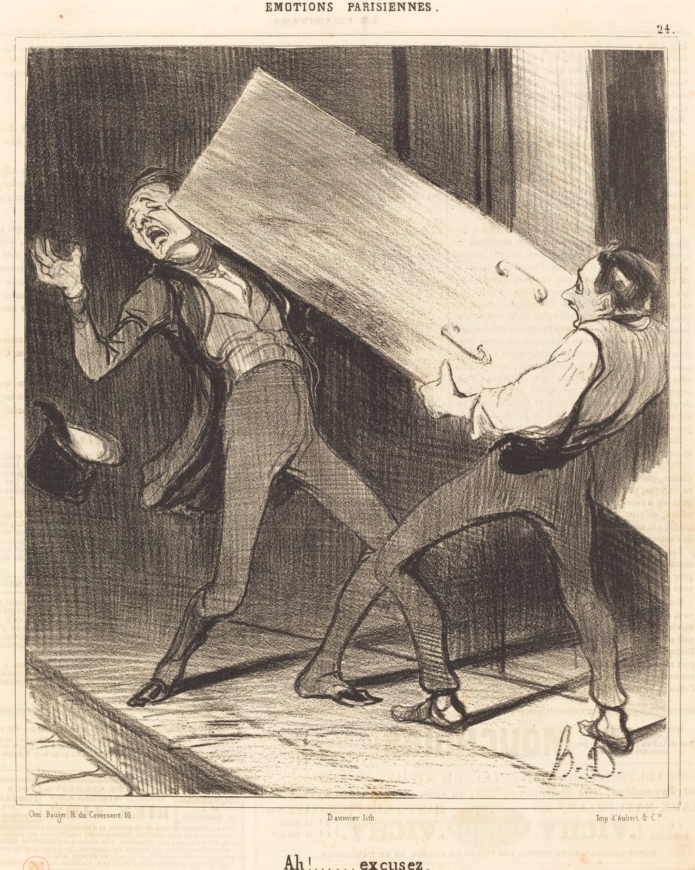 Ah! Tekosyy tekijältä Honoré Daumier