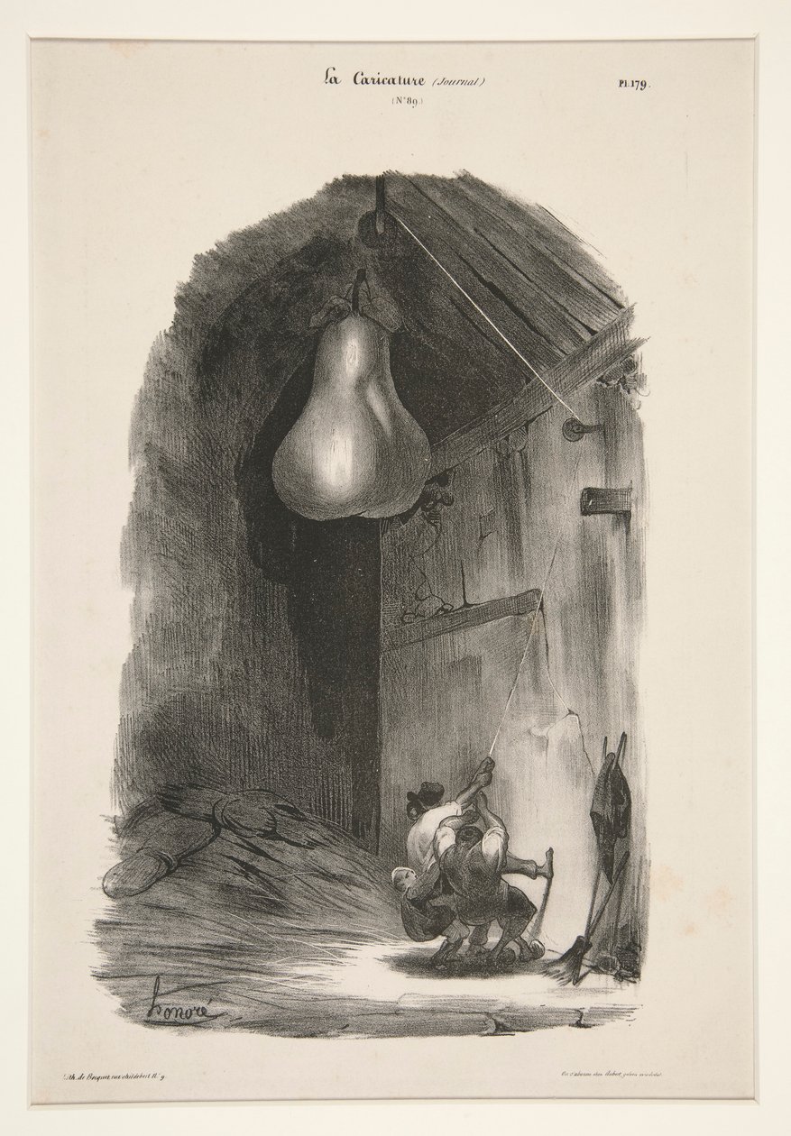 Ah! Hänen! tekijältä Honoré Daumier