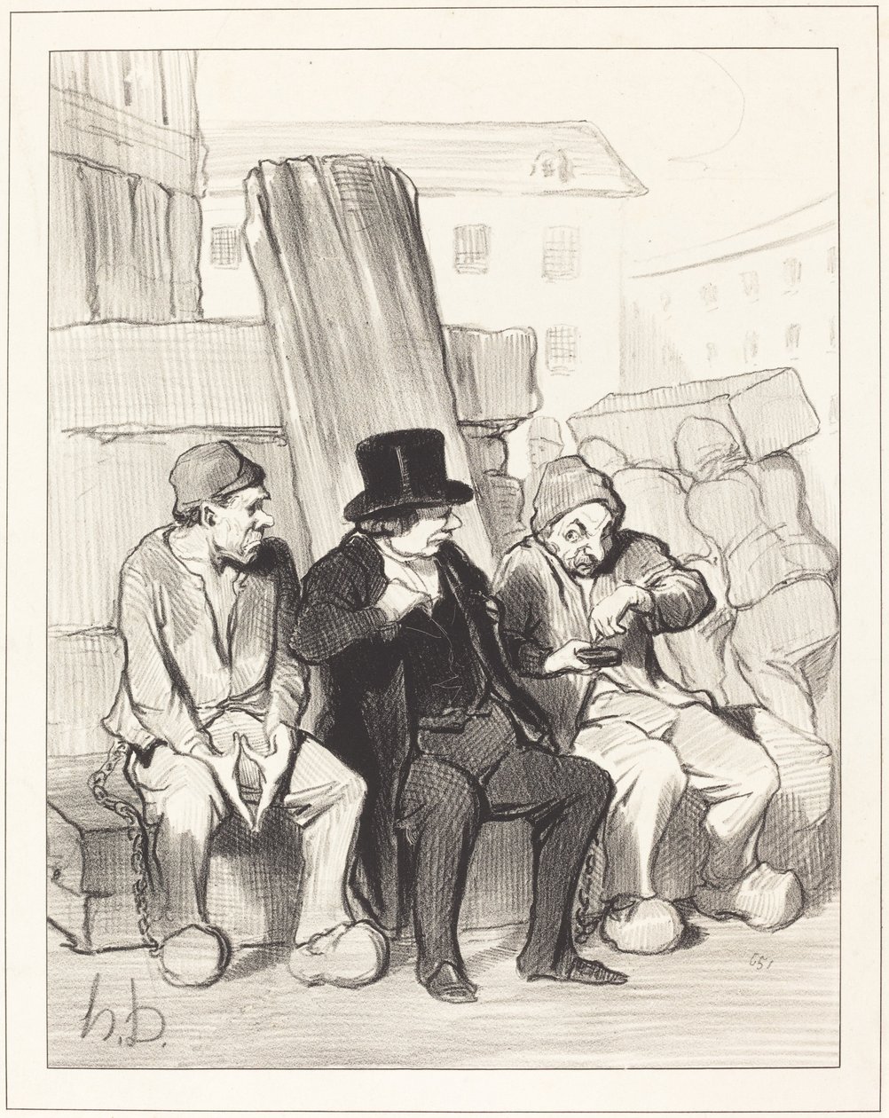 Joten, ystäväni, 22-vuotiaana... tekijältä Honoré Daumier