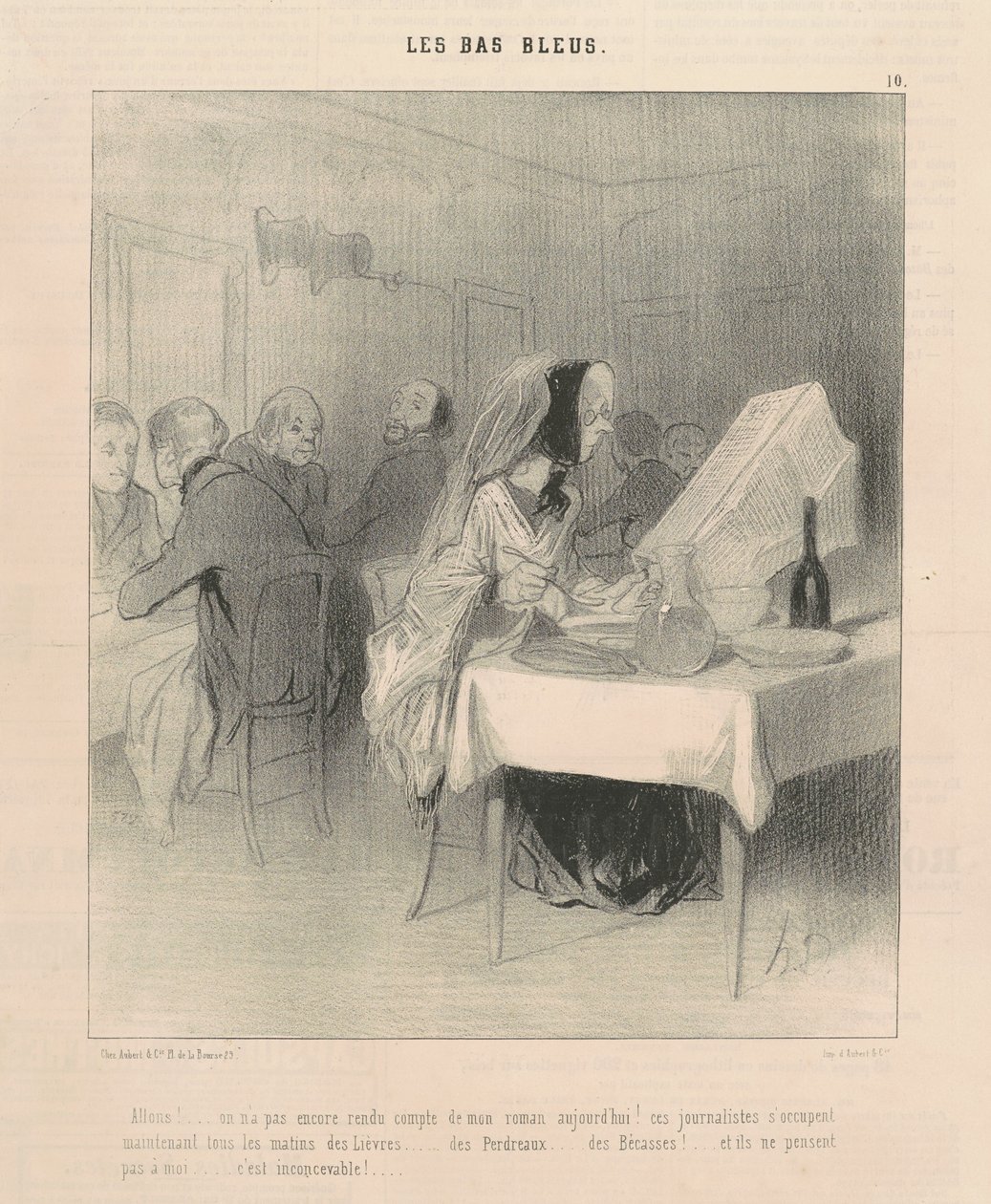 Mennään! ... Emme ole vielä raportoineet romaanistani ... tekijältä Honoré Daumier