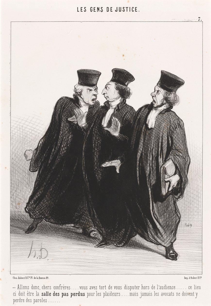 Tule, hyvät kollegat... tekijältä Honoré Daumier