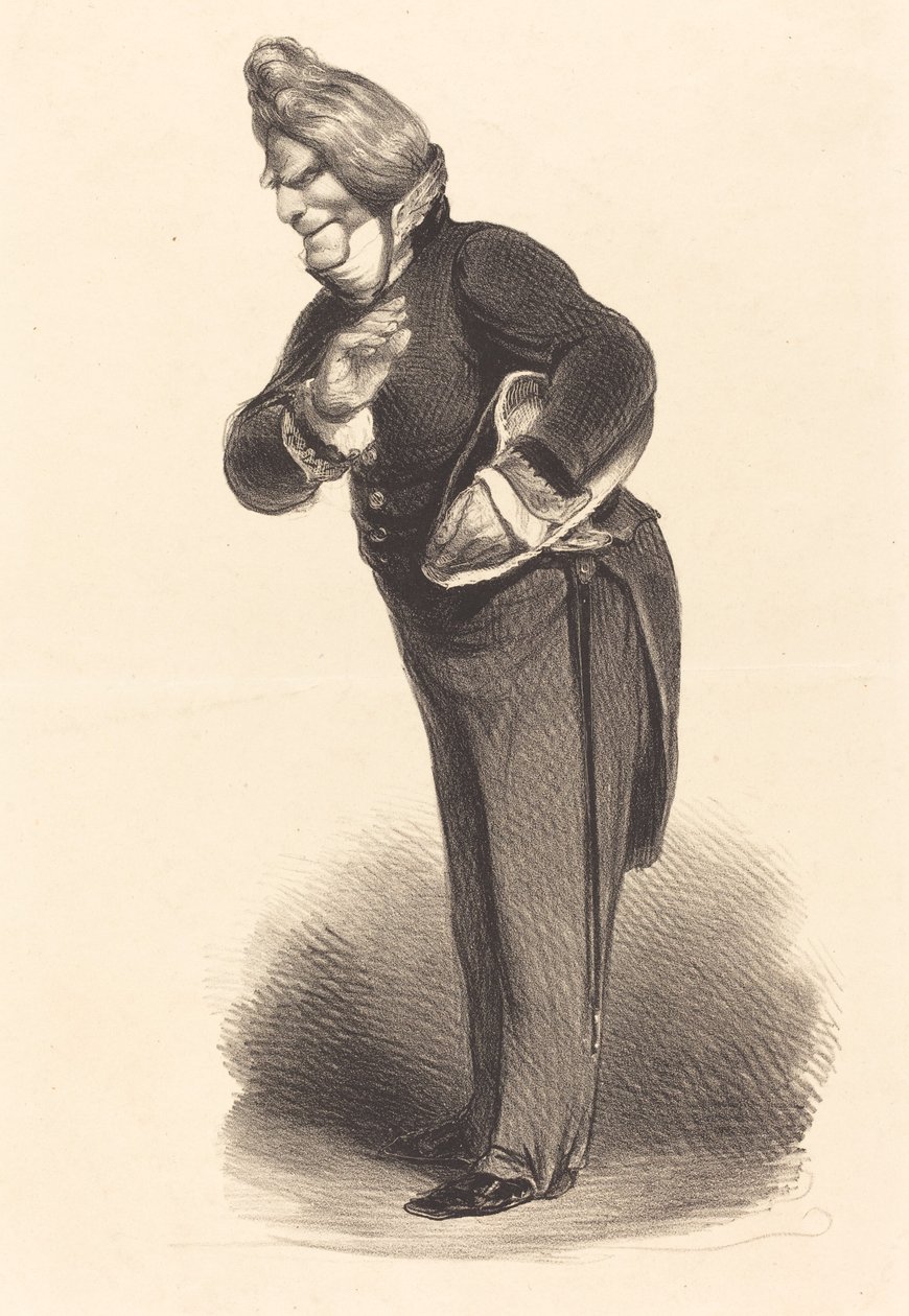Amiraali Verhuel tekijältä Honoré Daumier