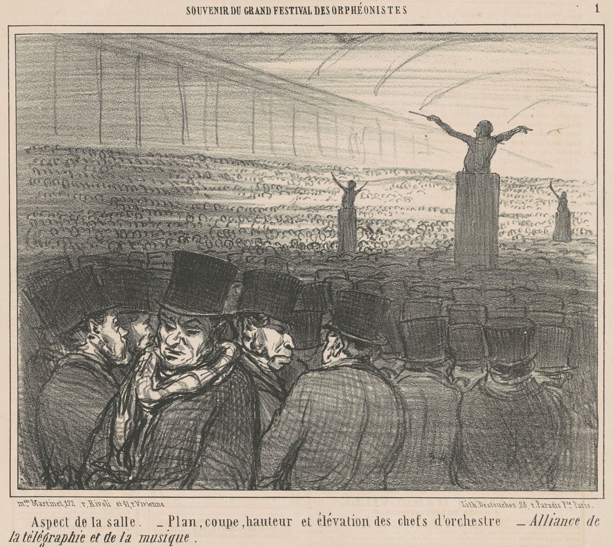 Huoneen ulkonäkö tekijältä Honoré Daumier