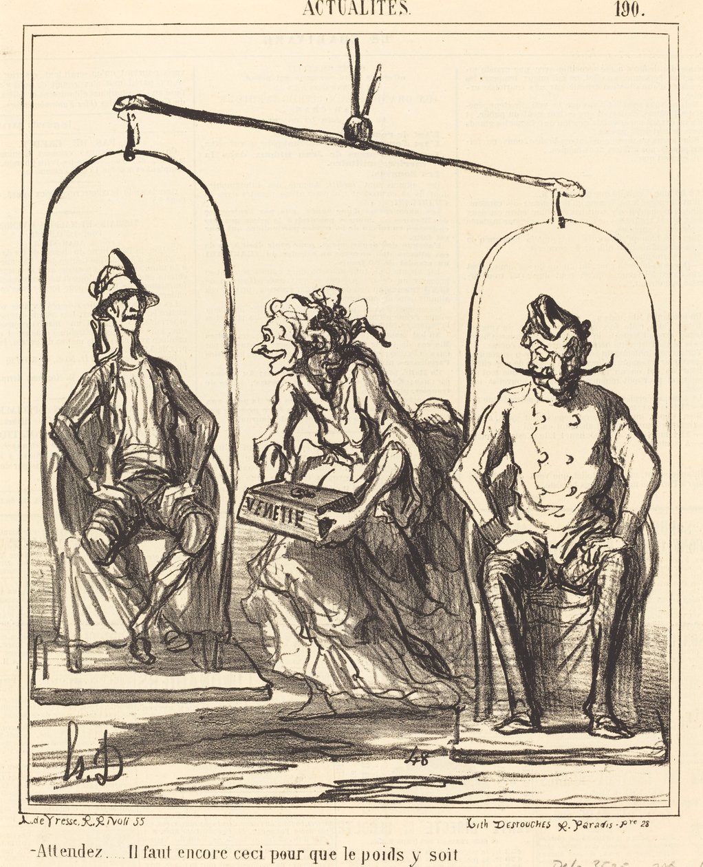 Odota, tätä tarvitaan vielä... tekijältä Honoré Daumier