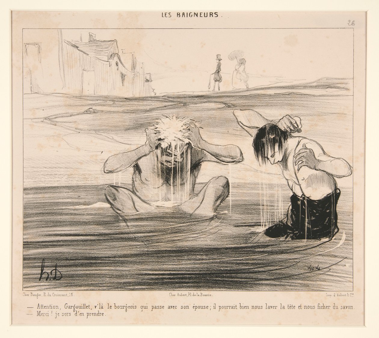 Varoitus, Gargoyle, v tekijältä Honoré Daumier