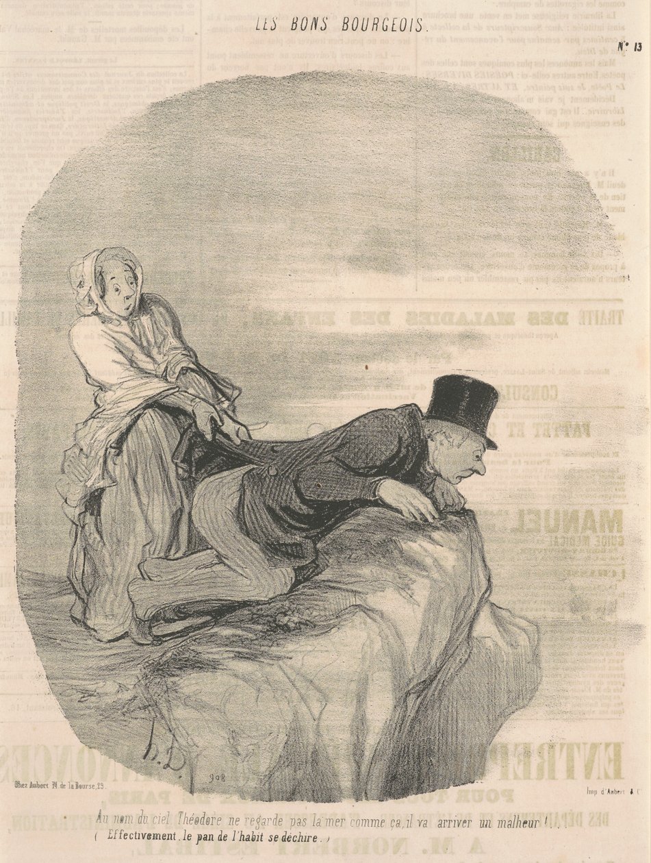 Taivaan nimessä Theodore ei näytä... tekijältä Honoré Daumier