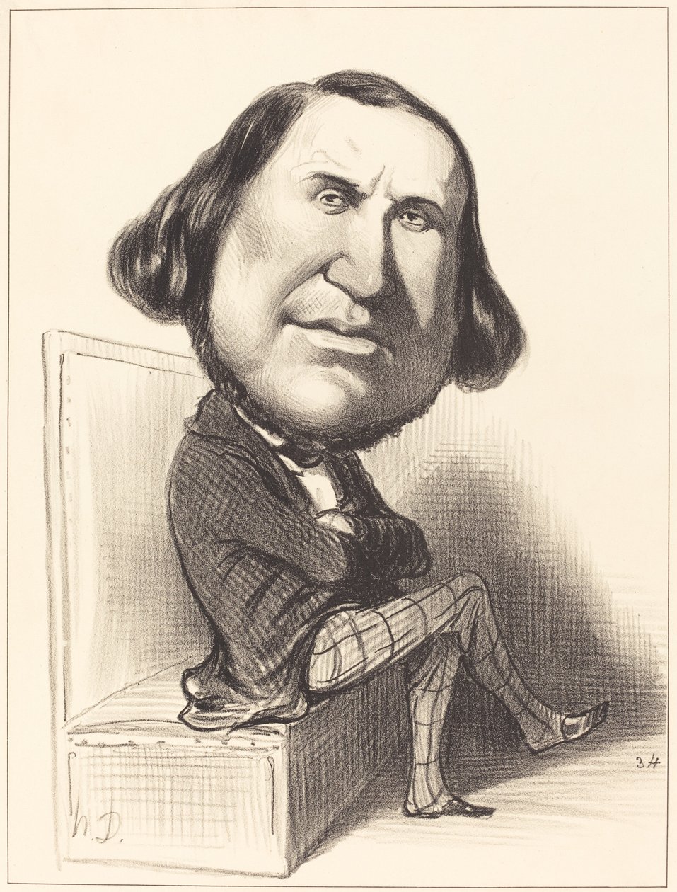 Elokuun ilta tekijältä Honoré Daumier