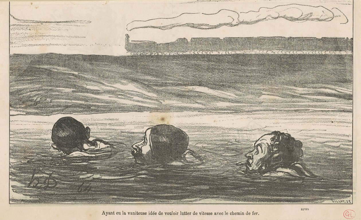 Minulla oli turha ajatus haluta... tekijältä Honoré Daumier