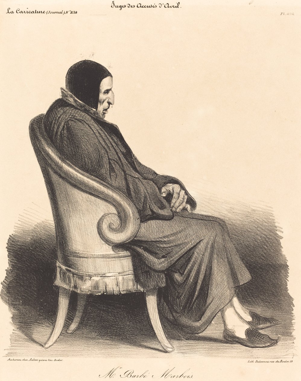 Barbé-Marbois tekijältä Honoré Daumier