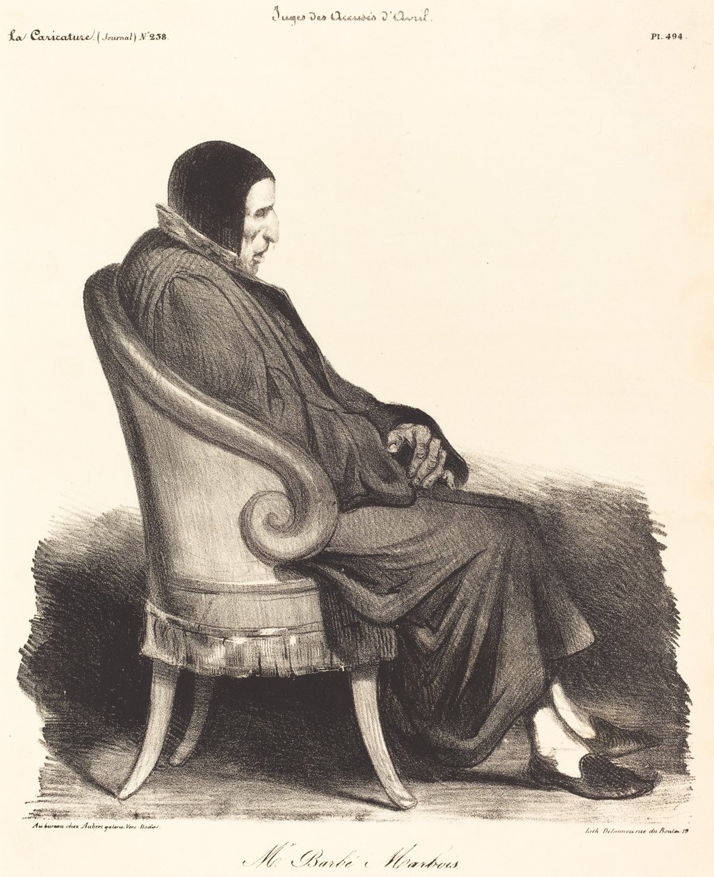 Barbé-Marbois tekijältä Honoré Daumier