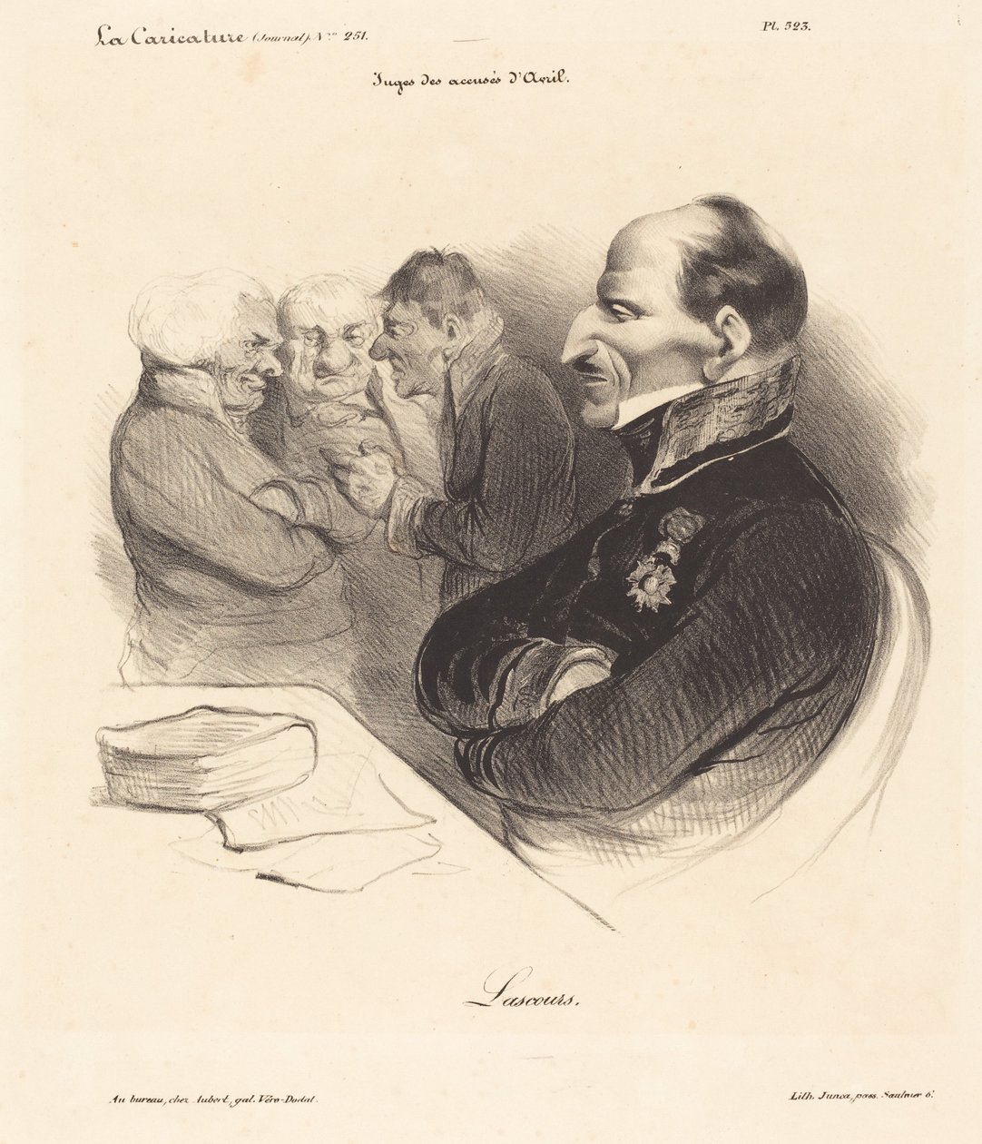 Paroni de Lascours tekijältä Honoré Daumier