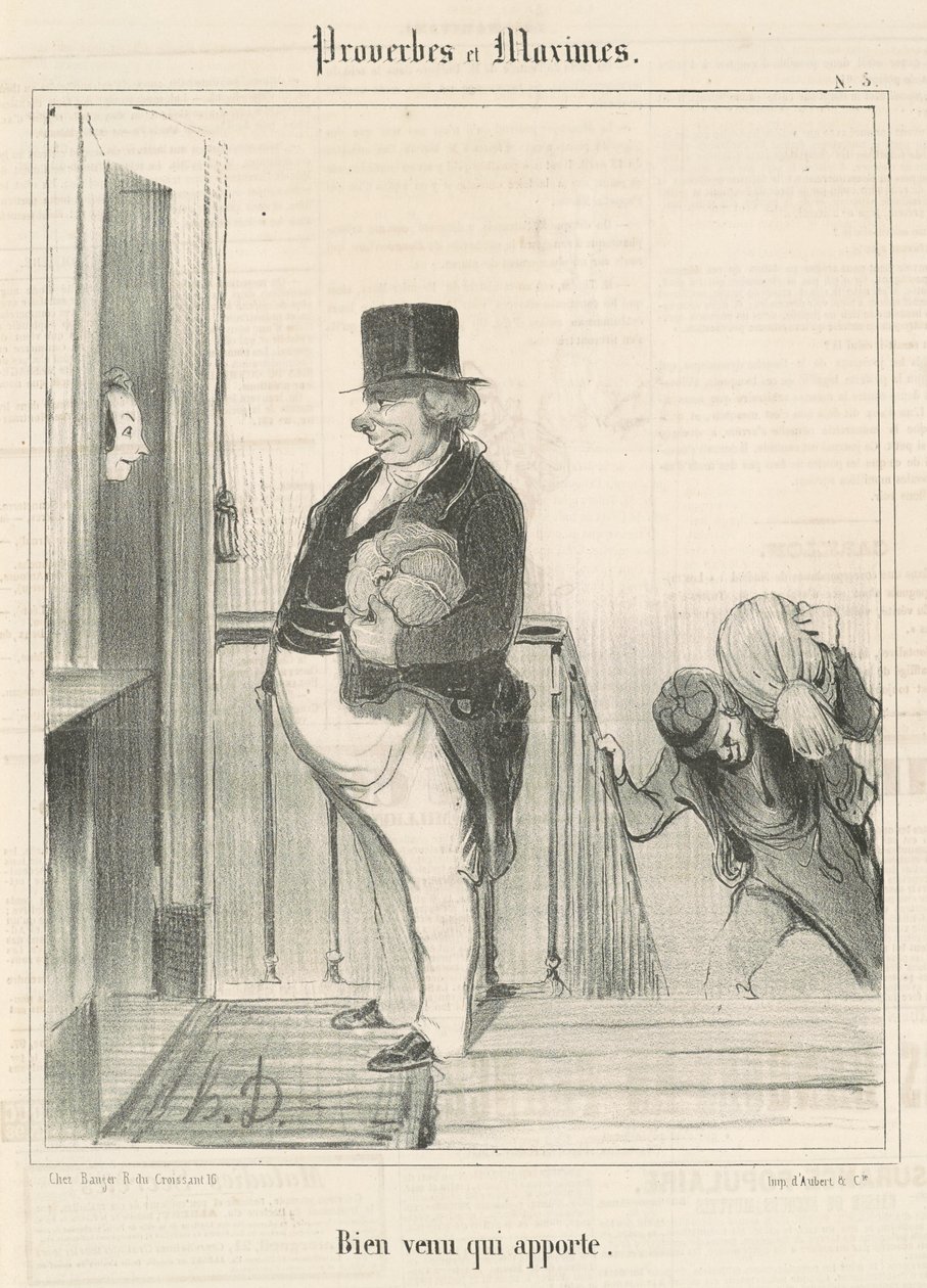 Tervetuloa kuka tuo tekijältä Honoré Daumier