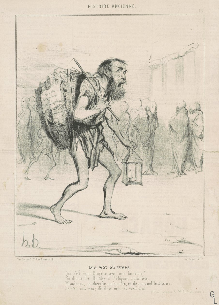 hyvä ajan sana tekijältä Honoré Daumier