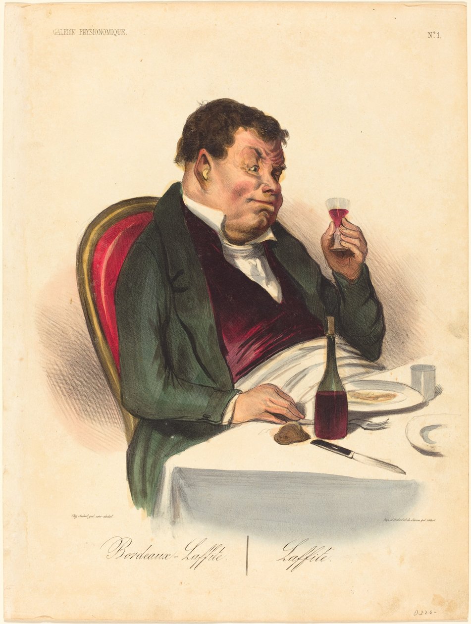 Bordeaux-Laffite tekijältä Honoré Daumier