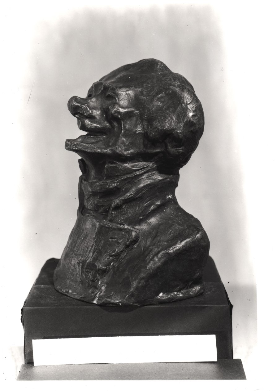 Charles Philiponin (1800-62) rintakuva, n. 1833 (pronssi) tekijältä Honoré Daumier