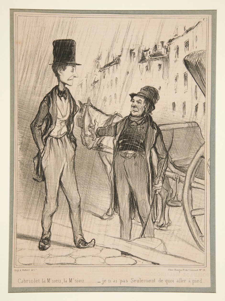 Cabrioletti M tekijältä Honoré Daumier