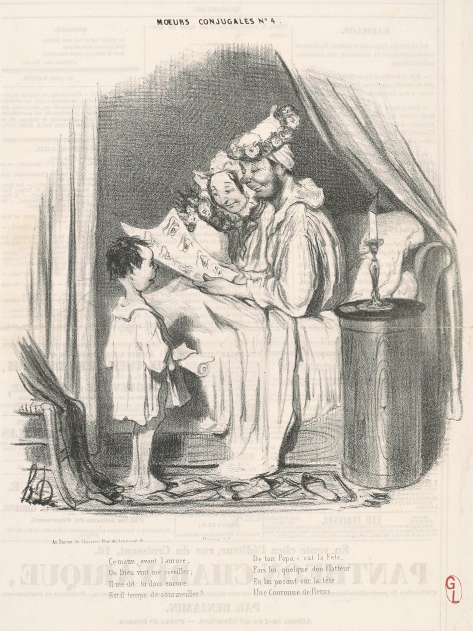 Tänä aamuna ennen aamunkoittoa... tekijältä Honoré Daumier