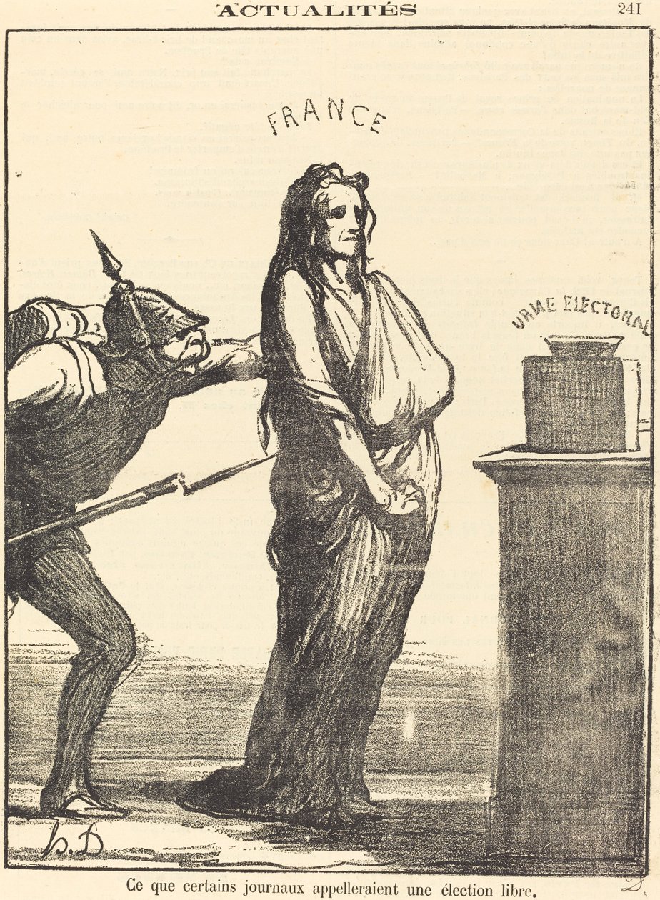 Mitä jotkut sanomalehdet kutsuvat... tekijältä Honoré Daumier