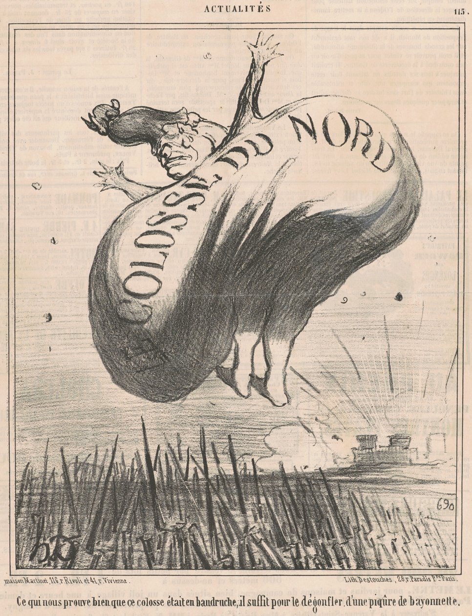 Mikä todistaa meille... että tämä kolossi... tekijältä Honoré Daumier