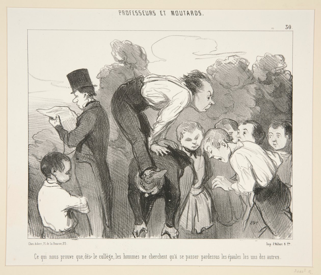 Mikä todistaa meille sen, yliopistosta tekijältä Honoré Daumier