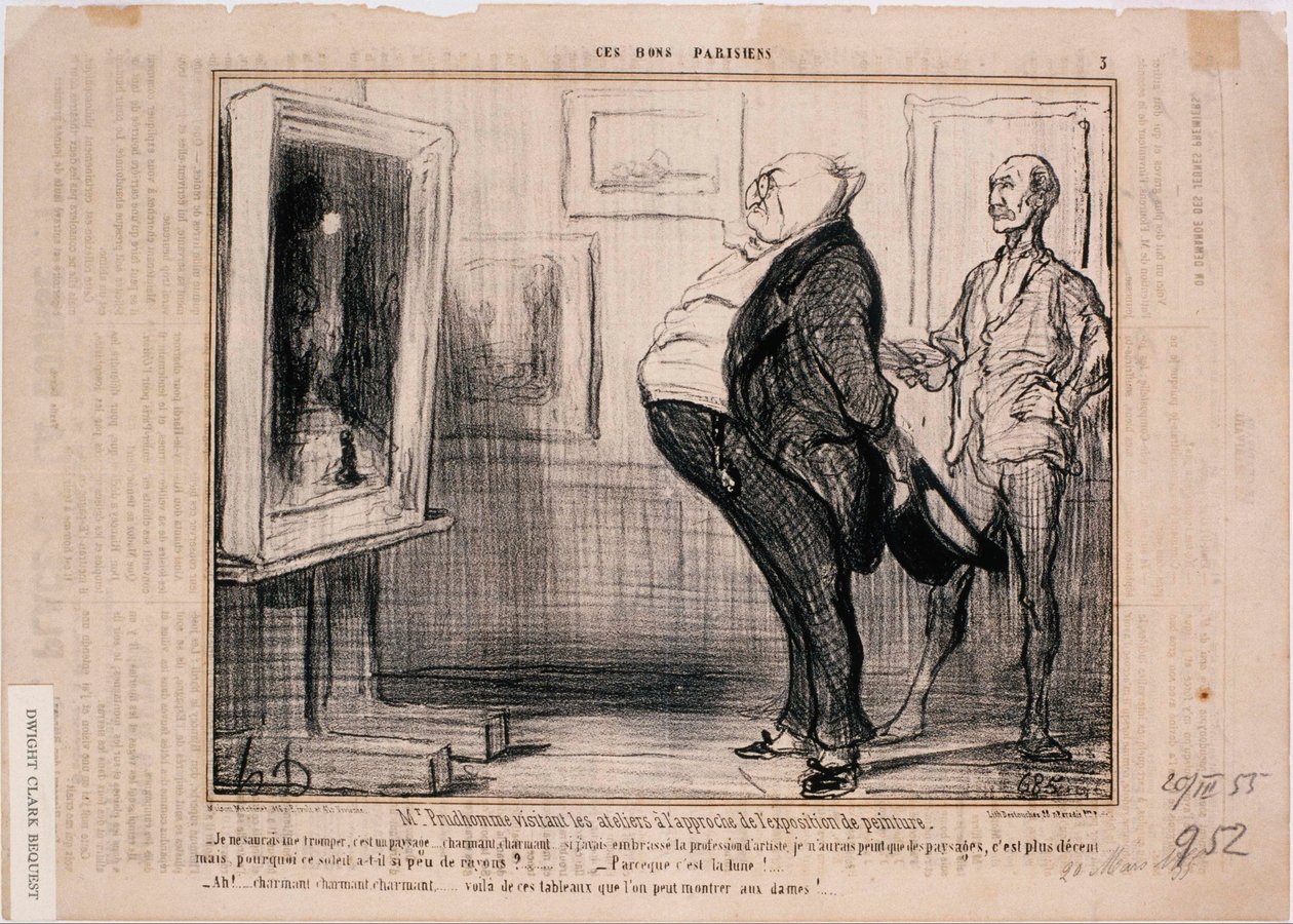 Nämä hyvät pariisilaiset - M. Prudhomme vierailee työpajoissa... tekijältä Honoré Daumier