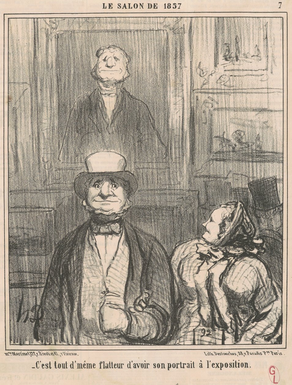 Se kaikki on yhtä imartelevaa tekijältä Honoré Daumier