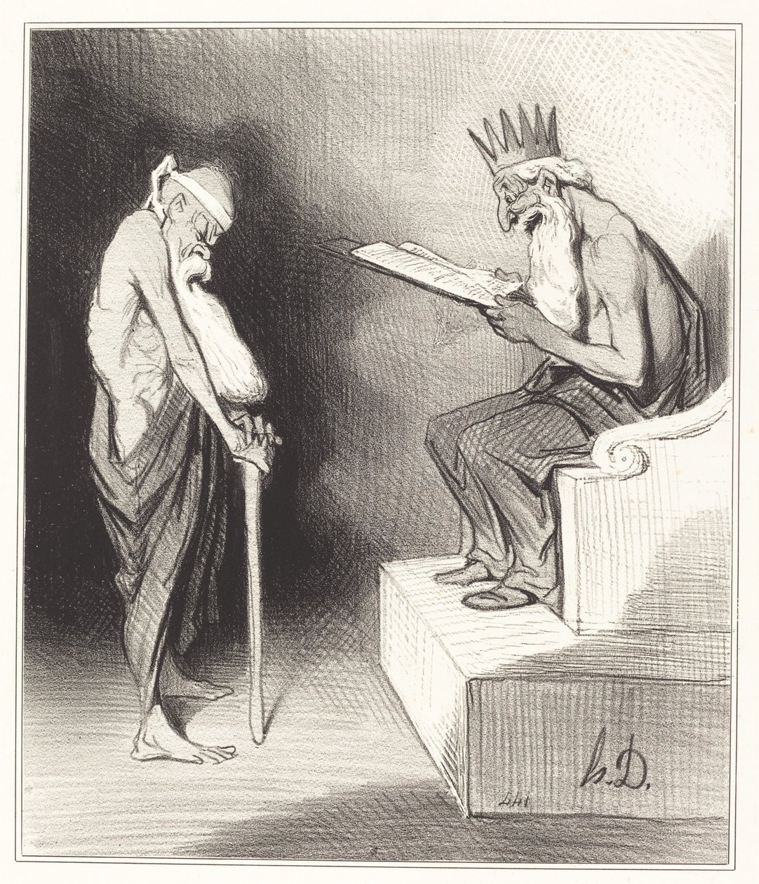Minoksen armo tekijältä Honoré Daumier