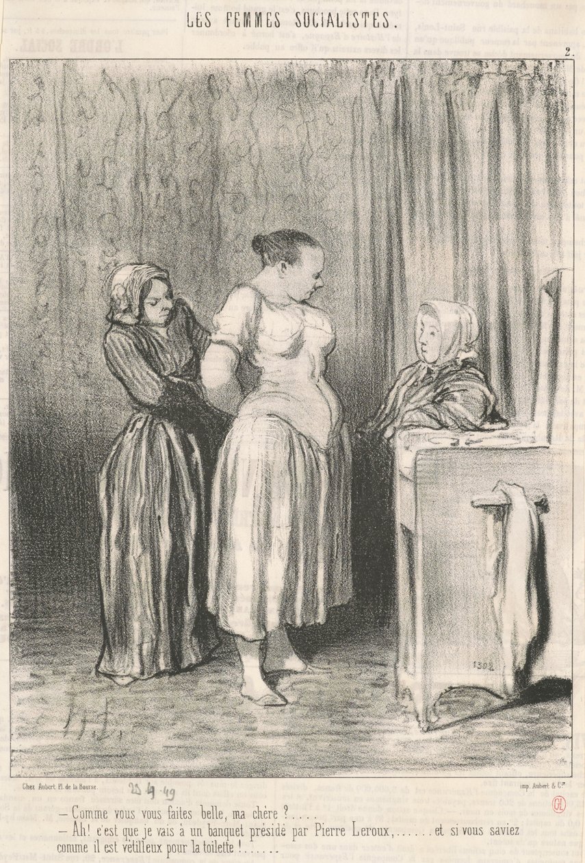 Kuinka kaunis olet, kultaseni? ... tekijältä Honoré Daumier