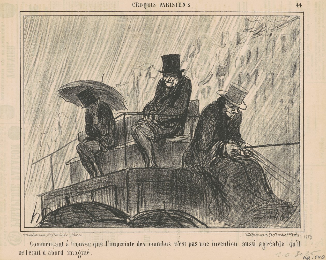 Alkaa huomata, että keisarillinen... tekijältä Honoré Daumier