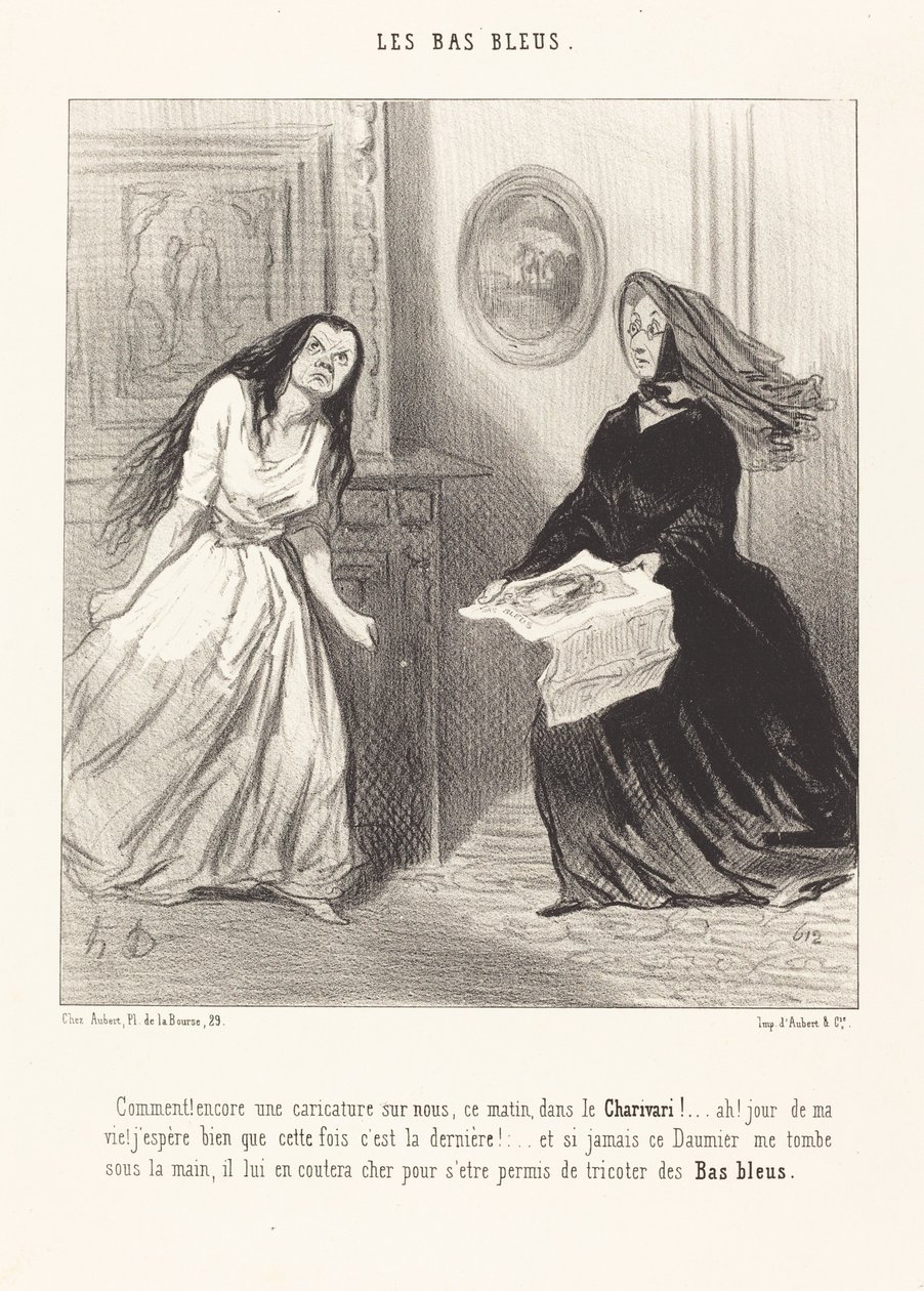 Miten! toinen karikatyyri meistä... tekijältä Honoré Daumier