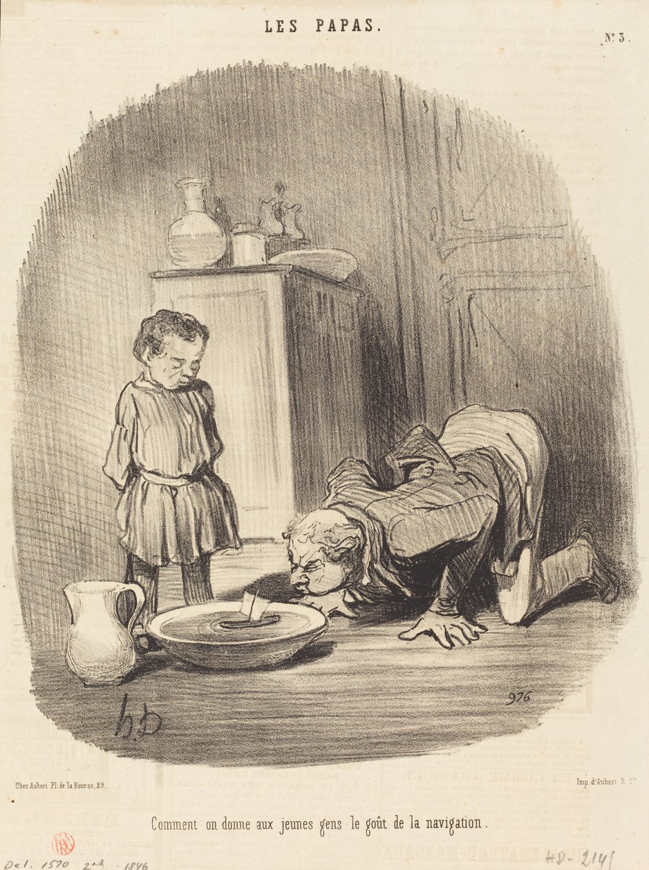 Kuinka annamme... navigoinnin maun tekijältä Honoré Daumier